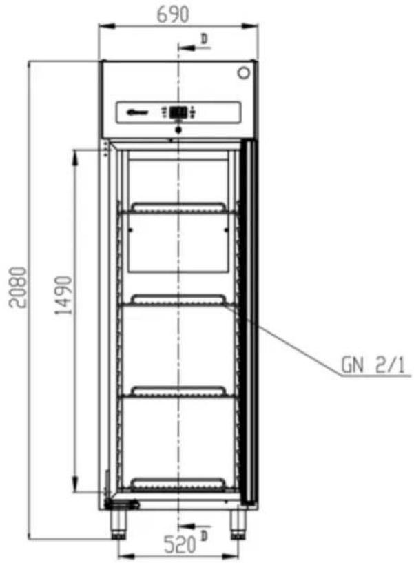 Hoshizaki Premier K 60 L DR - TECHNICAL INFORMATIONS - 1