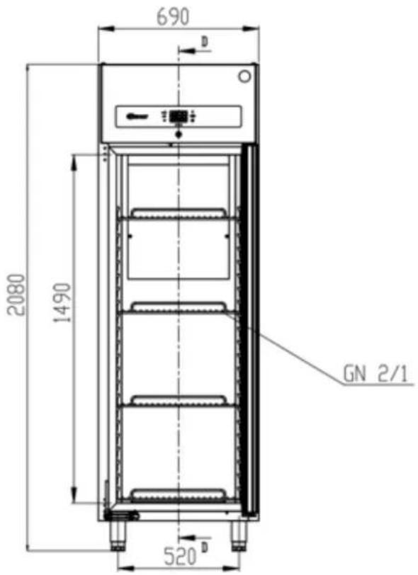 Hoshizaki Premier K 60 L DR - Premier 70-W80-60 - 1