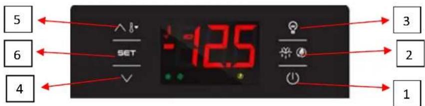 Hoshizaki Premier K 60 L DR - KONTROLLPANEL - 1