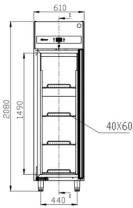 Hoshizaki Premier K 60 L DR - Premier 70-W80-60 - 1