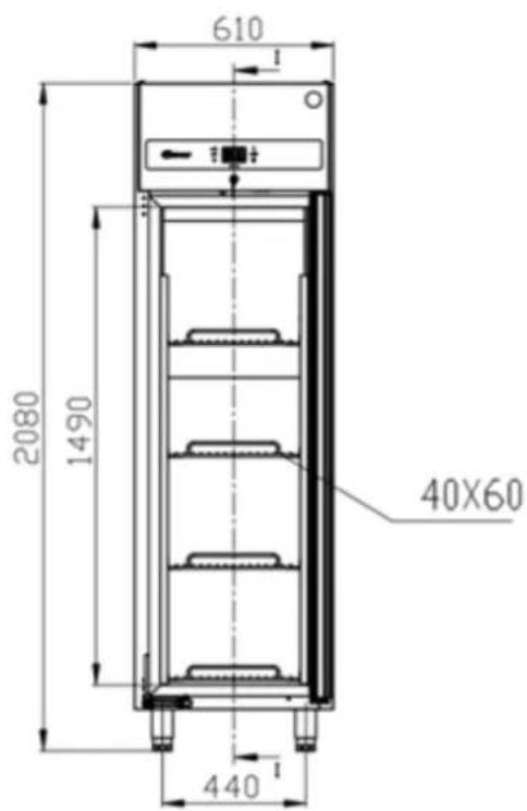 Hoshizaki Premier K 60 L DR - Premier 70-W80-60 - 1