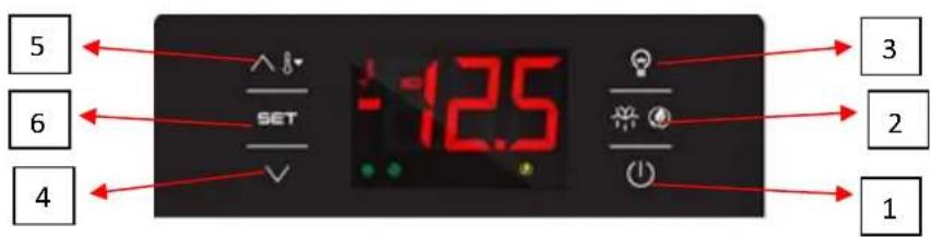 Hoshizaki Premier K 60 L DR - KONTROLLPANEL - 1