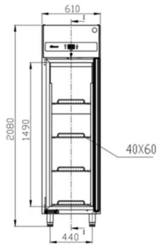 Hoshizaki Premier K 60 L DR - PREMIER KG 60 - 1