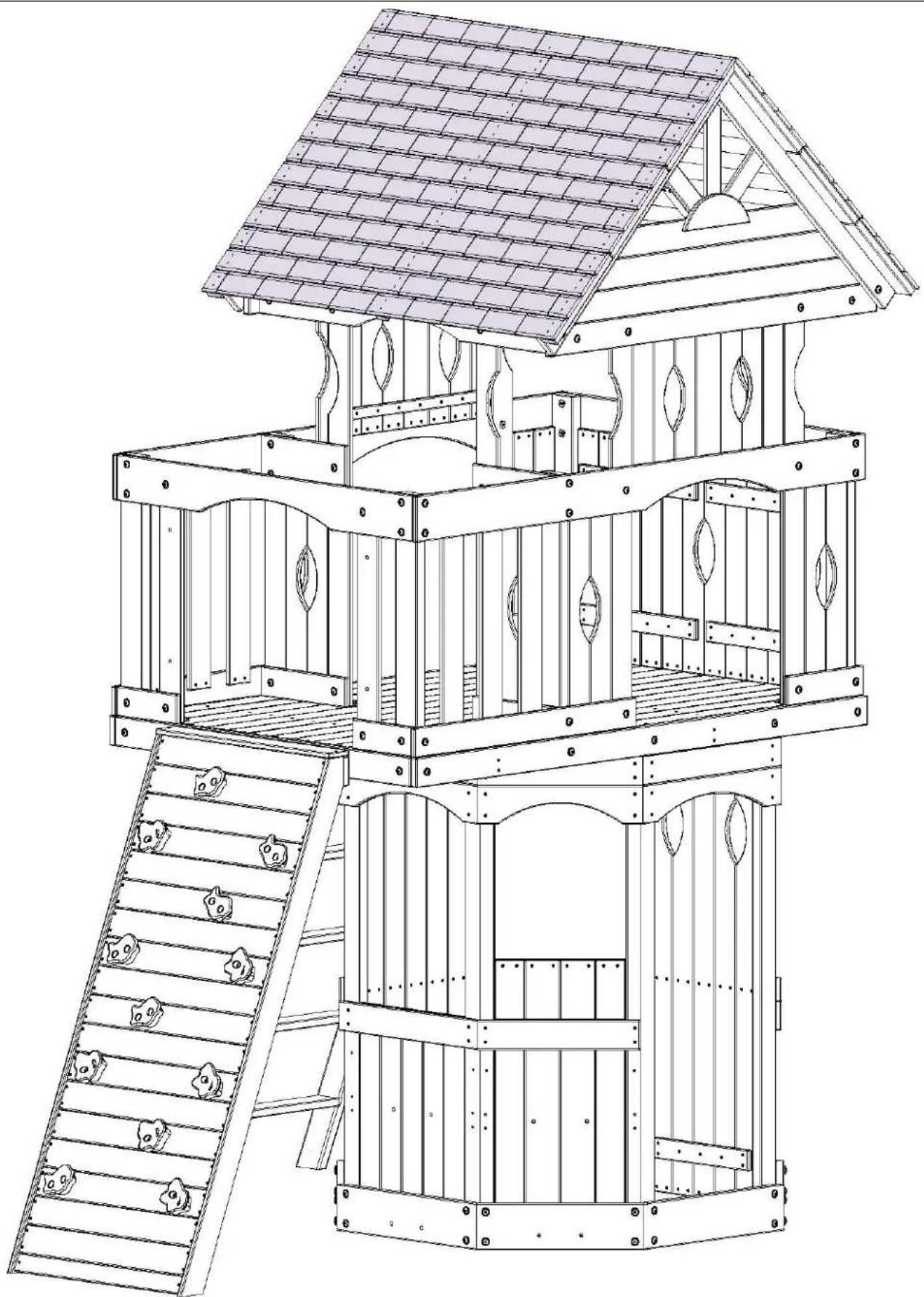 Backyard Discovery Woodland - Scannez pour des instructions faciles en 3D - 3