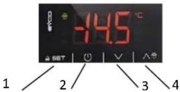 Hoshizaki Advance F 70-4 L DR - KONTROLLPANEL - 1