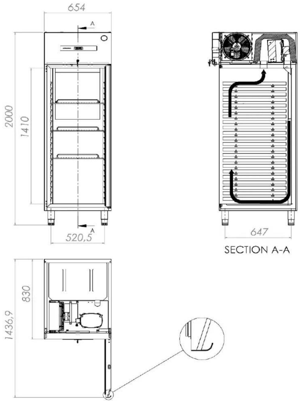 Hoshizaki Advance F 70-4 L DR - TECHNICAL INFORMATION - 1