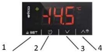 Hoshizaki Advance F 70-4 L DR - BEDIENFELD - 1