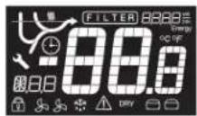 Hoshizaki BAKER F 550 CCG L2 25B - Afficheur : - 3
