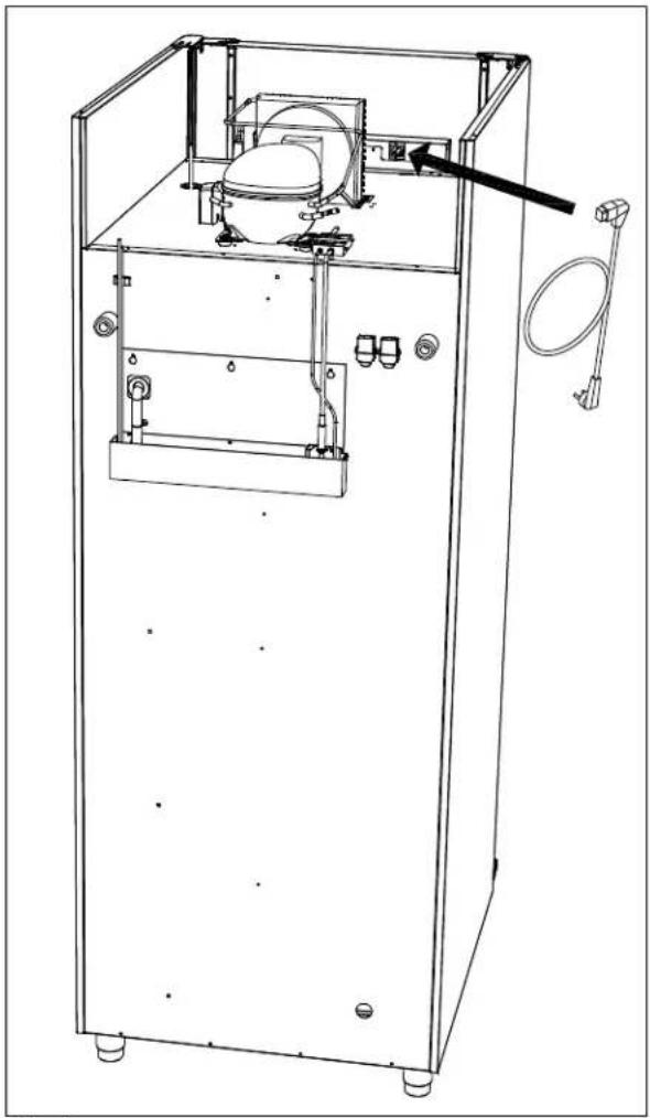 Hoshizaki BAKER F 550 CCG L2 25B - Branchements électriques - 4