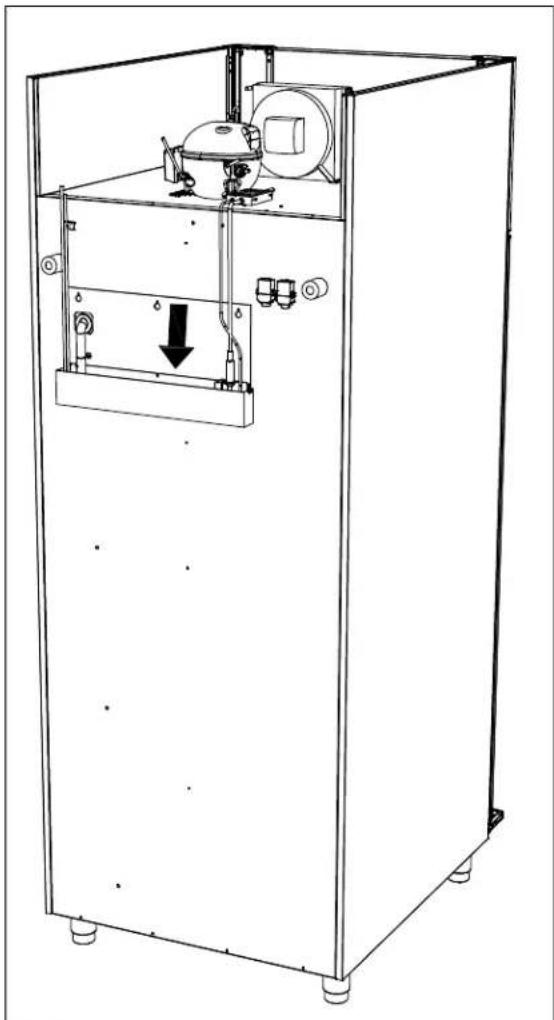 Hoshizaki BAKER F 550 CCG L2 25B - Eau de condensats - 2