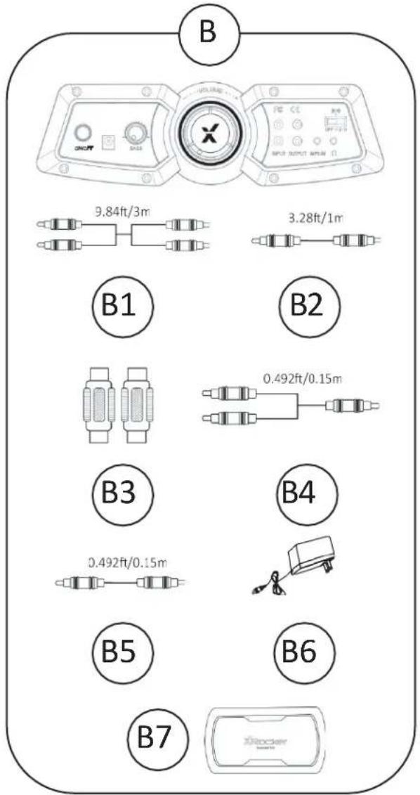 X Rocker Covert 2.1 Wireless - INDICE - 1