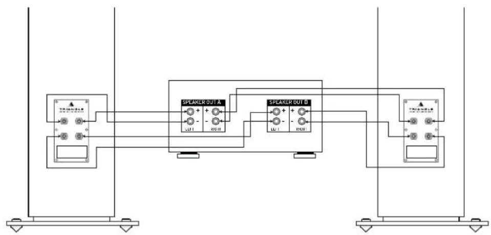 TRIANGLE Esprit Australe Ez - Le bi-cablâge et la bi-amplification pour l'Antal Ez - 4