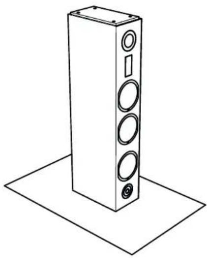 TRIANGLE Esprit Australe Ez - Assemblage du socle de l'enceinte - 1