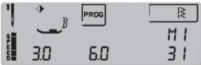 Husqvarna-Viking Platinum 995E - Programmation des points et des lettres - 5