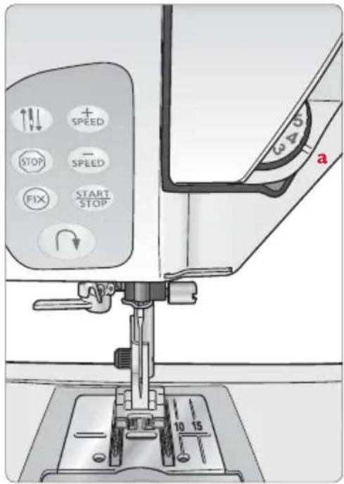Husqvarna-Viking Platinum 995E - Tension du fi I sur la Platinum 775 - 1