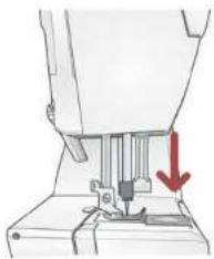 Husqvarna-Viking Scandinavia 200 - Remplacer l'ampoule - 1