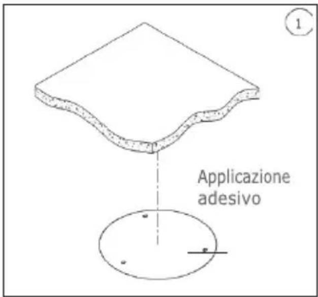 GROTHE VK 1099/370 - Fissaggio a soffitto - 1