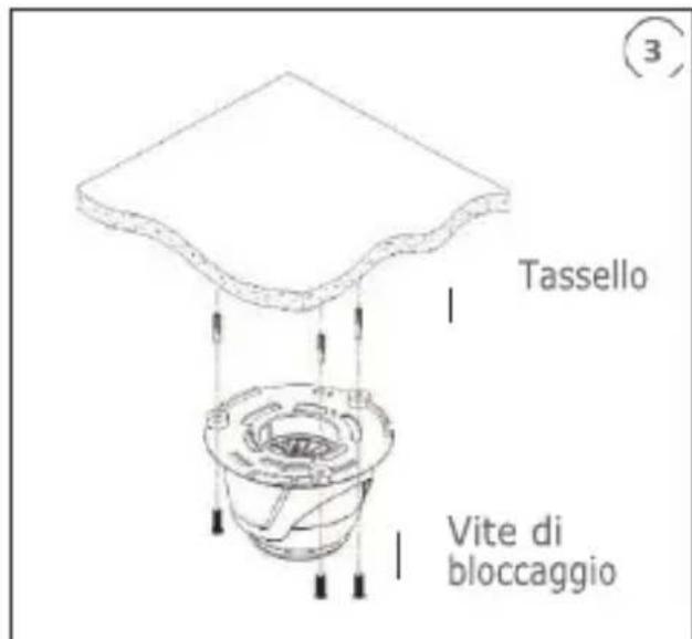 GROTHE VK 1099/402 - Fissaggio a soffitto - 3