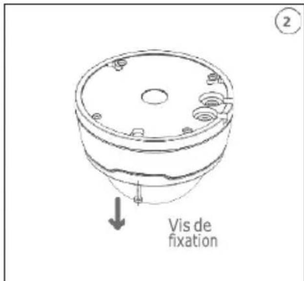 GROTHE VK 1099/402 - Fixation au plafond - 2