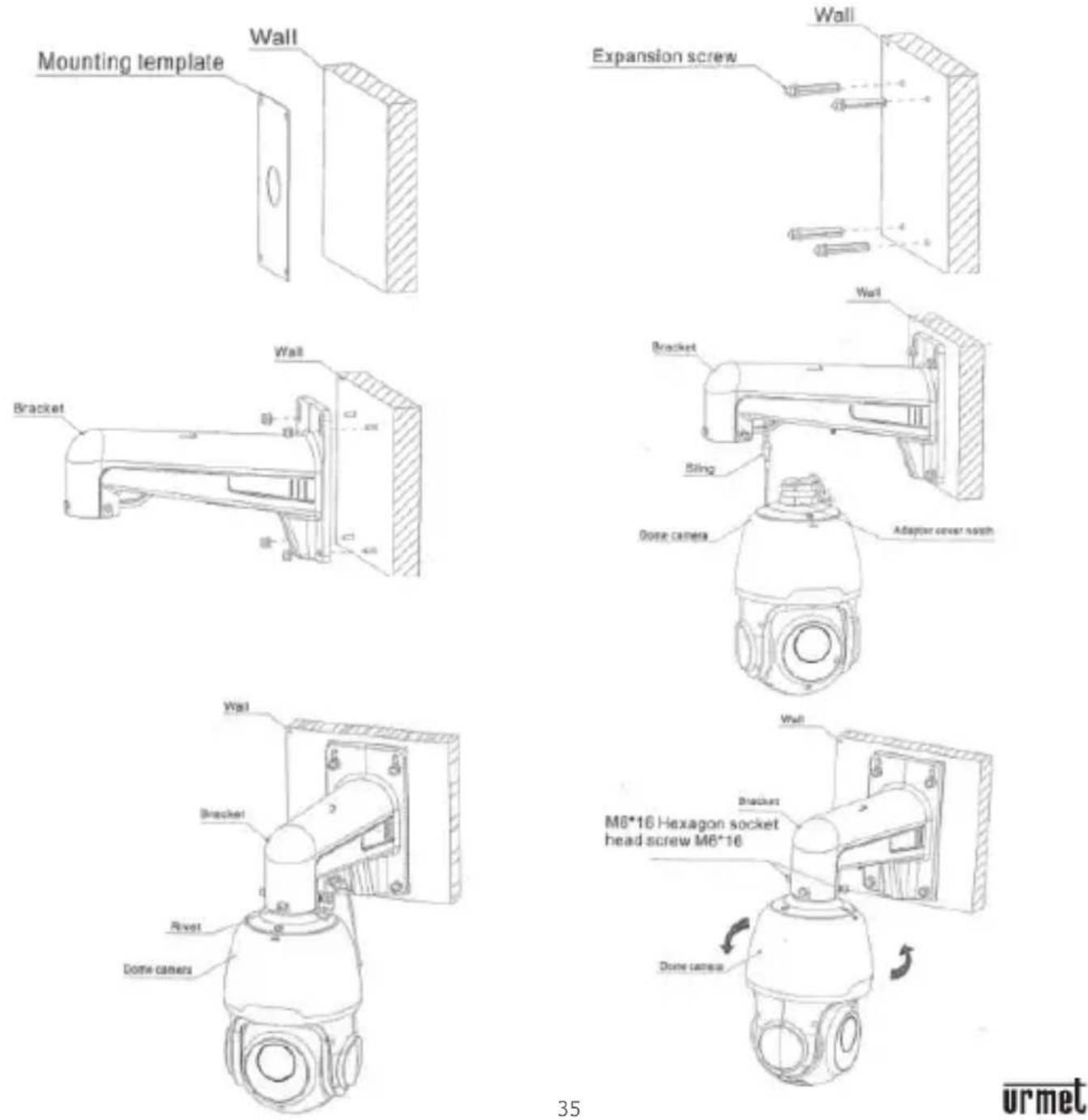 GROTHE VK 1099/402 - INSTALLATION OF SPEED DOME IP CAMERA 25X-33X - 1