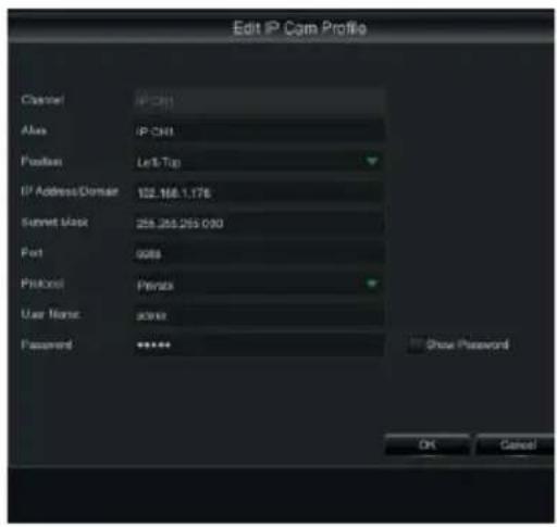 GROTHE NVR 1098/334 - IP CHANNEL CONFIGURATION - 4