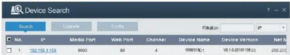 GROTHE NVR 1098/334 - Viewing from a PC browser - 1