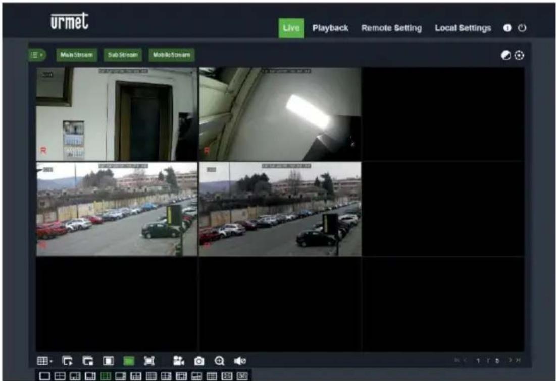GROTHE NVR 1098/334 - Viewing from a PC browser - 3