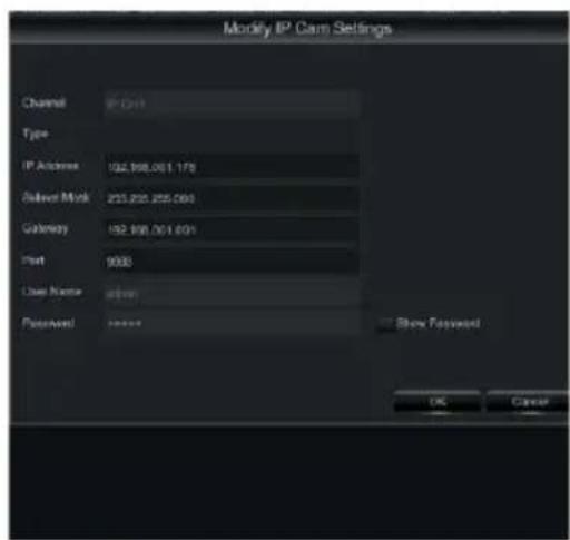 GROTHE NVR 1098/334 - IP CHANNEL CONFIGURATION - 5