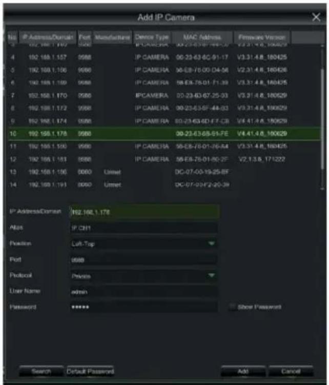 GROTHE NVR 1098/334 - IP CHANNEL CONFIGURATION - 3