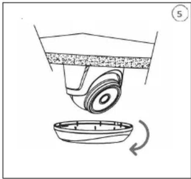 GROTHE VK 1099/208A - Fissaggio a soffitto - 5