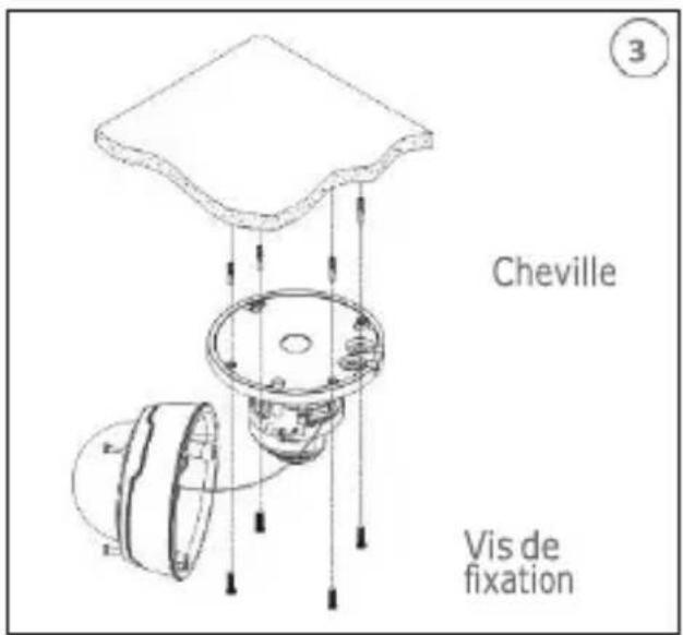 GROTHE VK 1099/208A - Fixation au plafond - 3