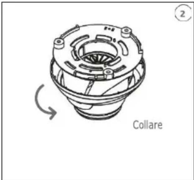 GROTHE VK 1099/208A - Fissaggio a soffitto - 2