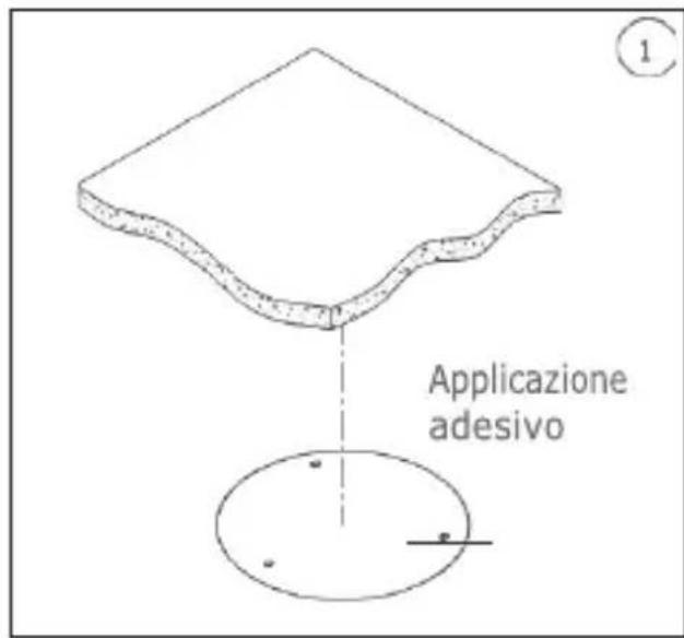 GROTHE VK 1099/208A - Fissaggio a soffitto - 1