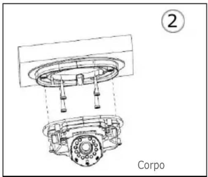 GROTHE VK 1099/460A - Fissaggio a soffitto - 2