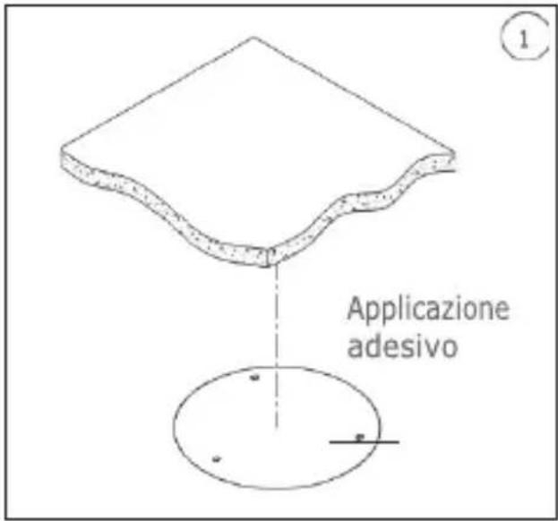 GROTHE VK 1099/460A - Fissaggio a soffitto - 1