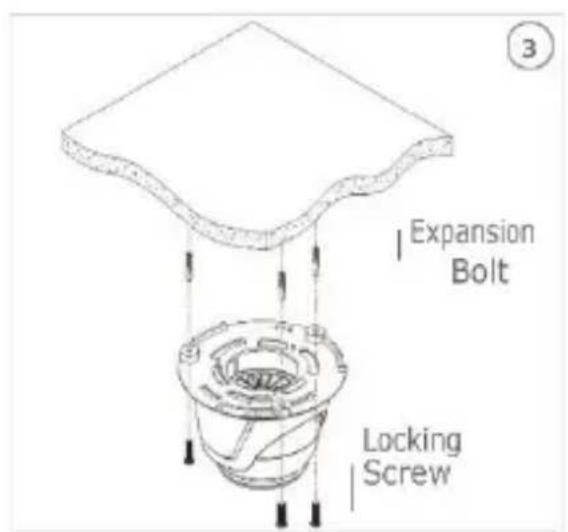 GROTHE VK 1099/460A - Ceiling Mounting - 3