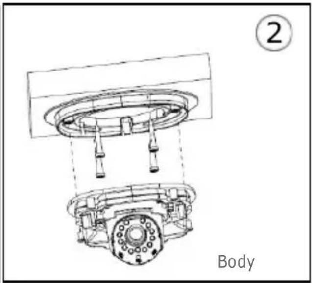 GROTHE VK 1099/460A - Ceiling fixing - 2