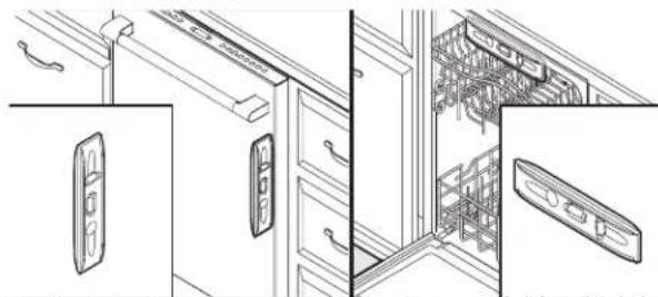JENN-AIR JDAF3924RX - Double-check dishwasher alignment in cabinet opening - 1