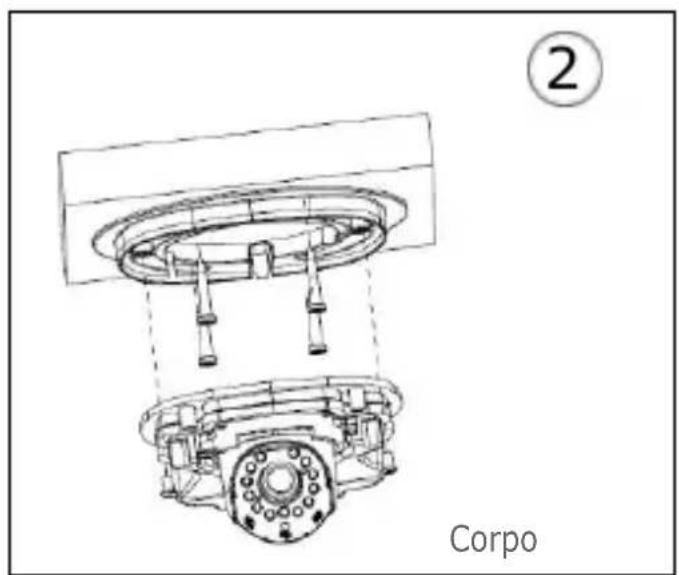 GROTHE VK 1099/401A - Fissaggio a soffitto - 2