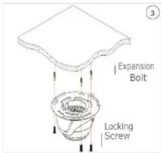 GROTHE VK 1099/401A - Ceiling Mounting - 3