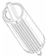 JENN-AIR JFFCF72DKM - Right-Hand Side of Refrigerator Ceiling - 1