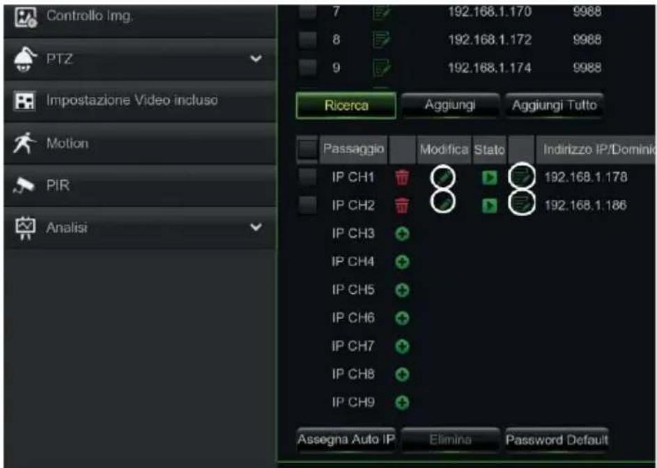 GROTHE NVR 1098/326P - CONFIGURAZIONE CANALI IP - 4