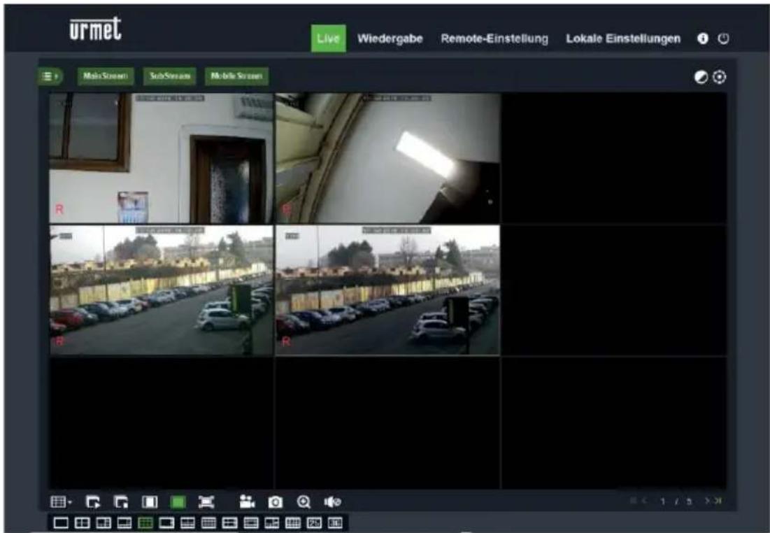 GROTHE NVR 1098/326P - Anzeige über Browser vom PC - 3