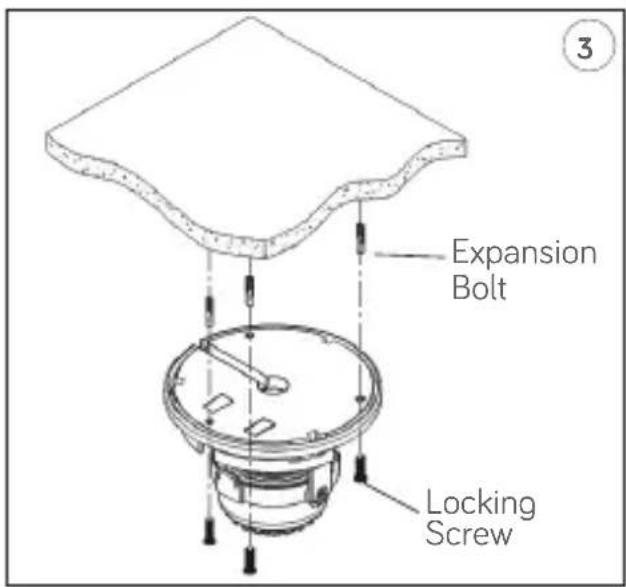 GROTHE VK 1093/125M4I - Ceiling Mounting - 3