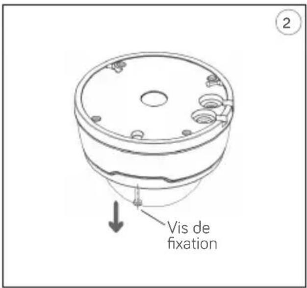Vis de fixation ②