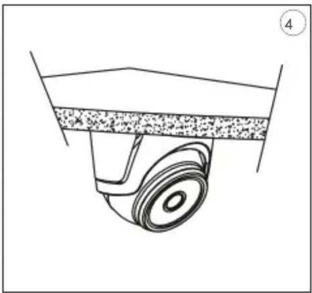 GROTHE VK 1093/125M4I - Fixation au plafond - 2