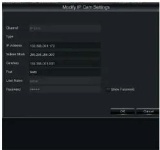 GROTHE NVR 1098/324P - To continue manually adding IP cameras: - 4
