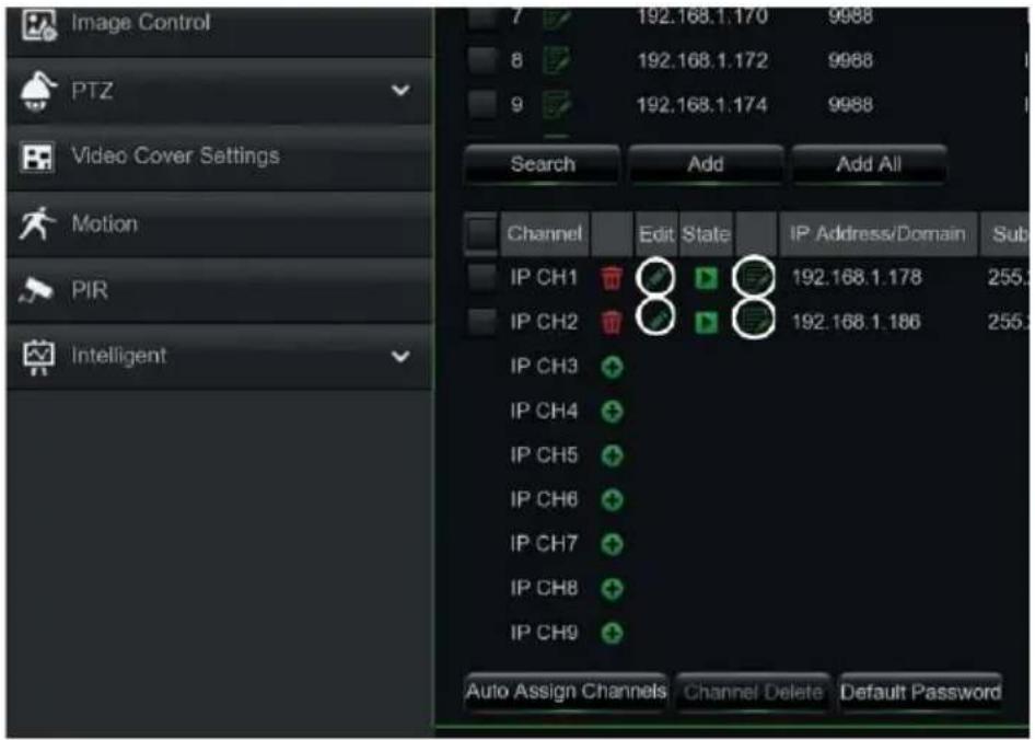 GROTHE NVR 1098/324P - To continue manually adding IP cameras: - 5