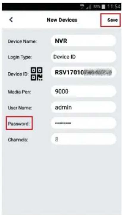 GROTHE NVR 1098/332 - Visualizzazione da Smartphone mediante QR Code - 8