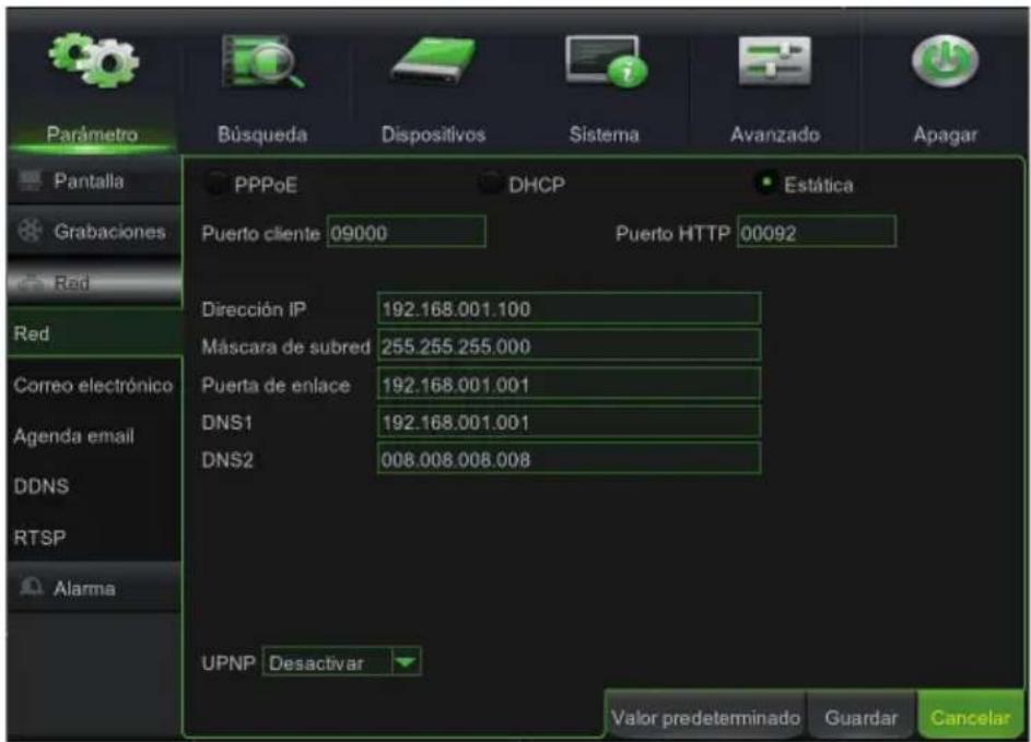 GROTHE NVR 1098/332 - CONFIGURACIÓN DE LOS CANALES DEL NVR DESDE EL MONITOR LOCAL - 1